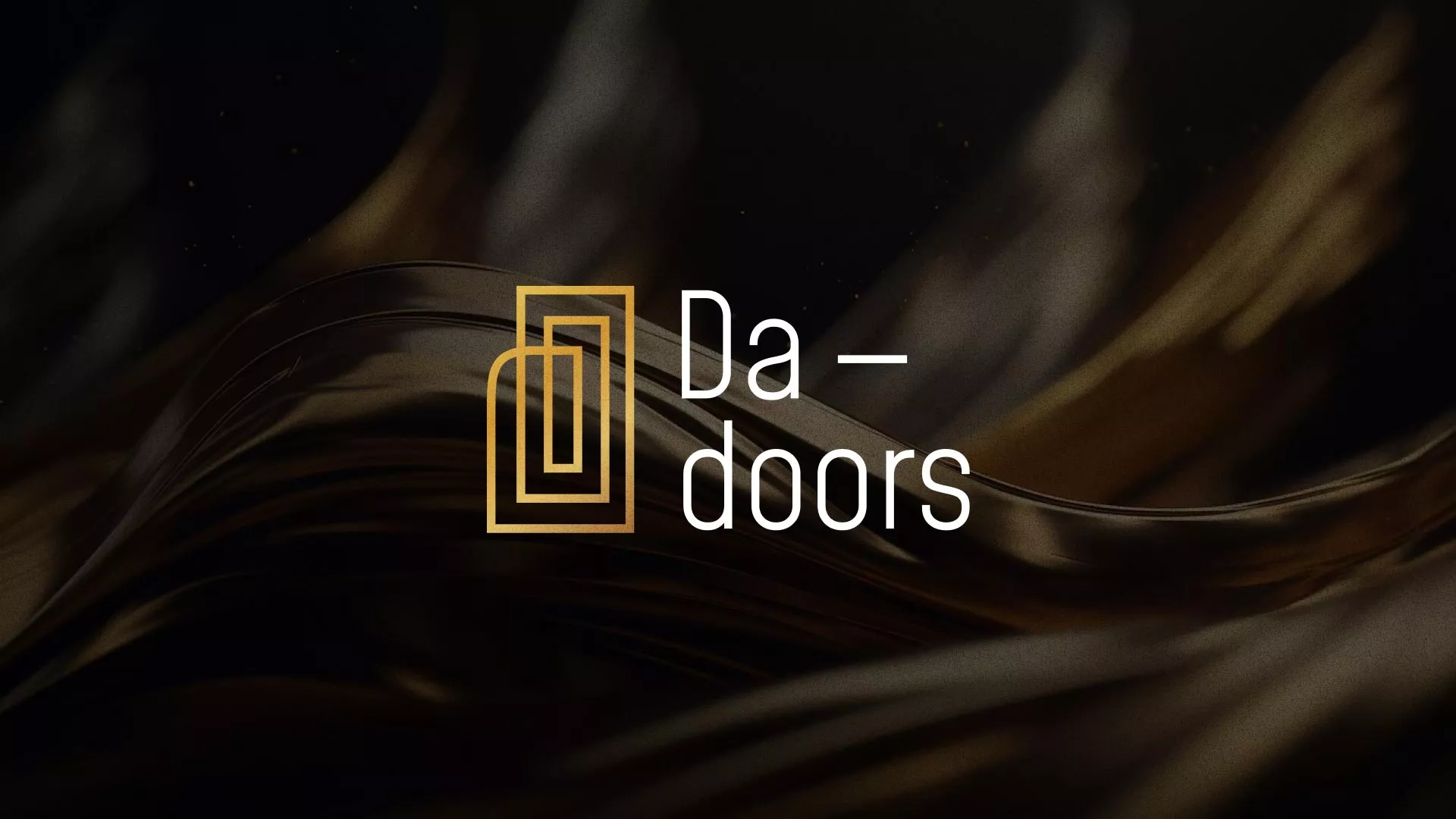Разработка логотипа для компании «DA-DOORS» в Весьегонске